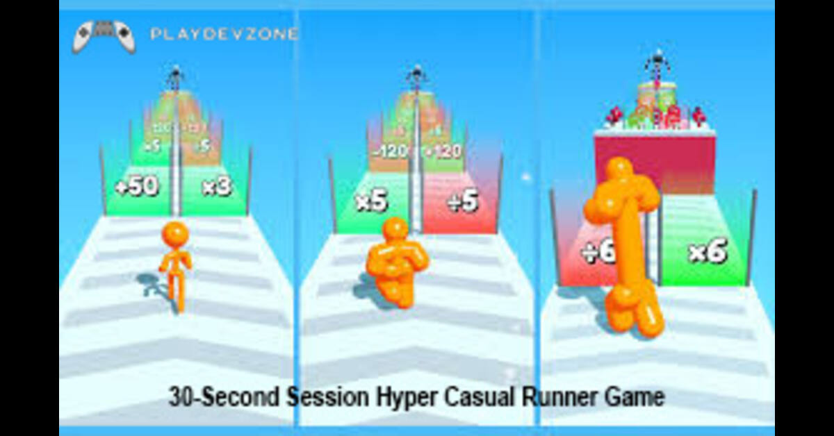 Hyper Casual Runner Games