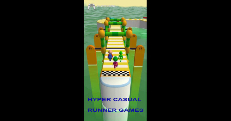 hyper casual runner games