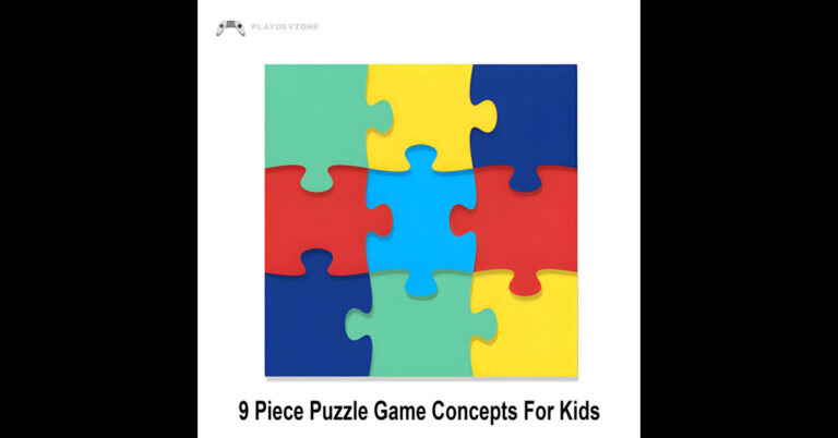 9 Piece Puzzle Game