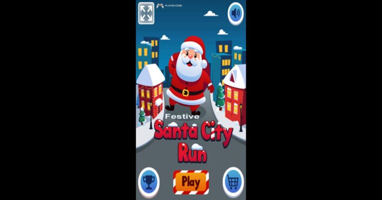 Festive Santa Run Downtown