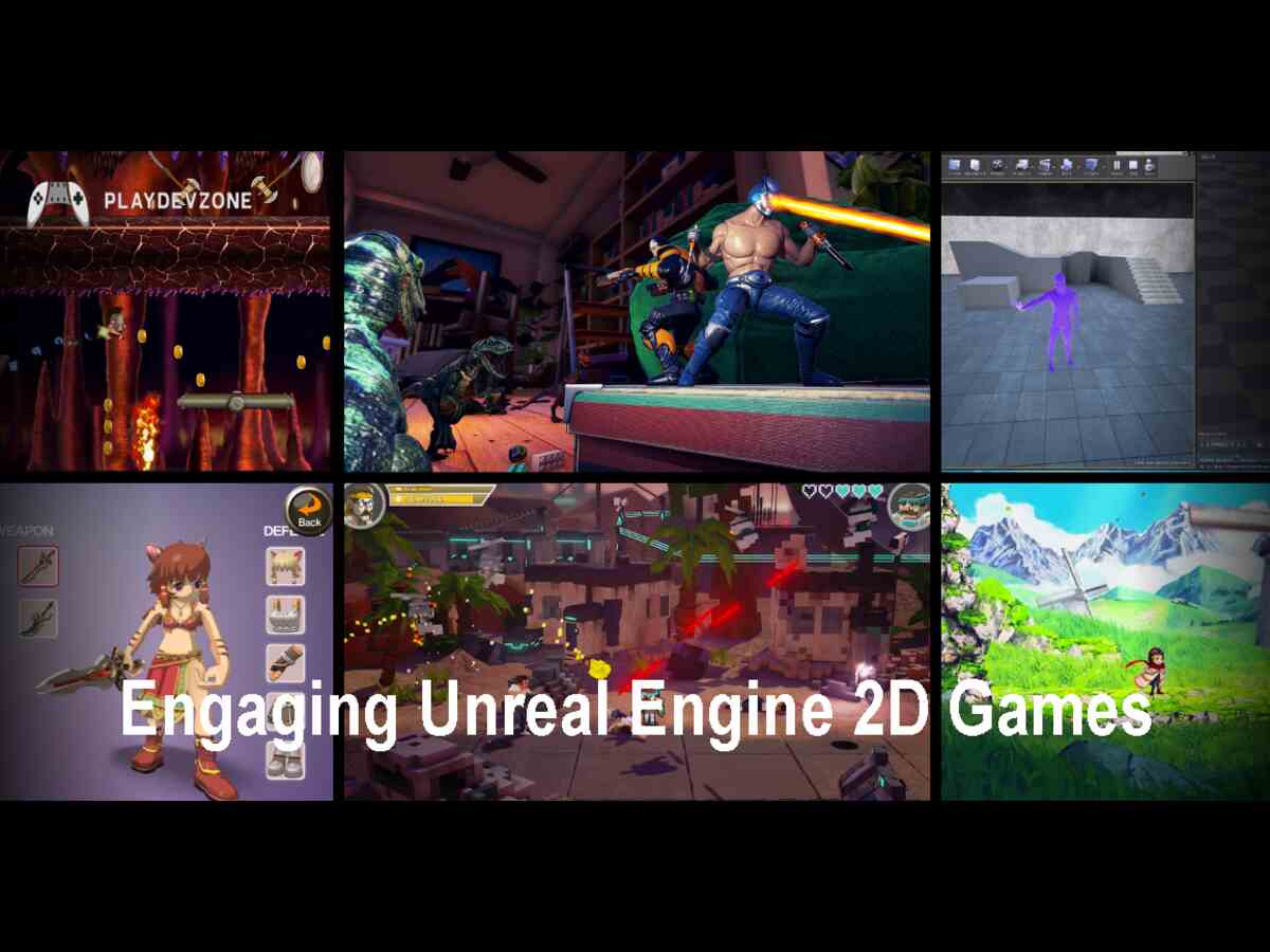 unreal engine 2d games