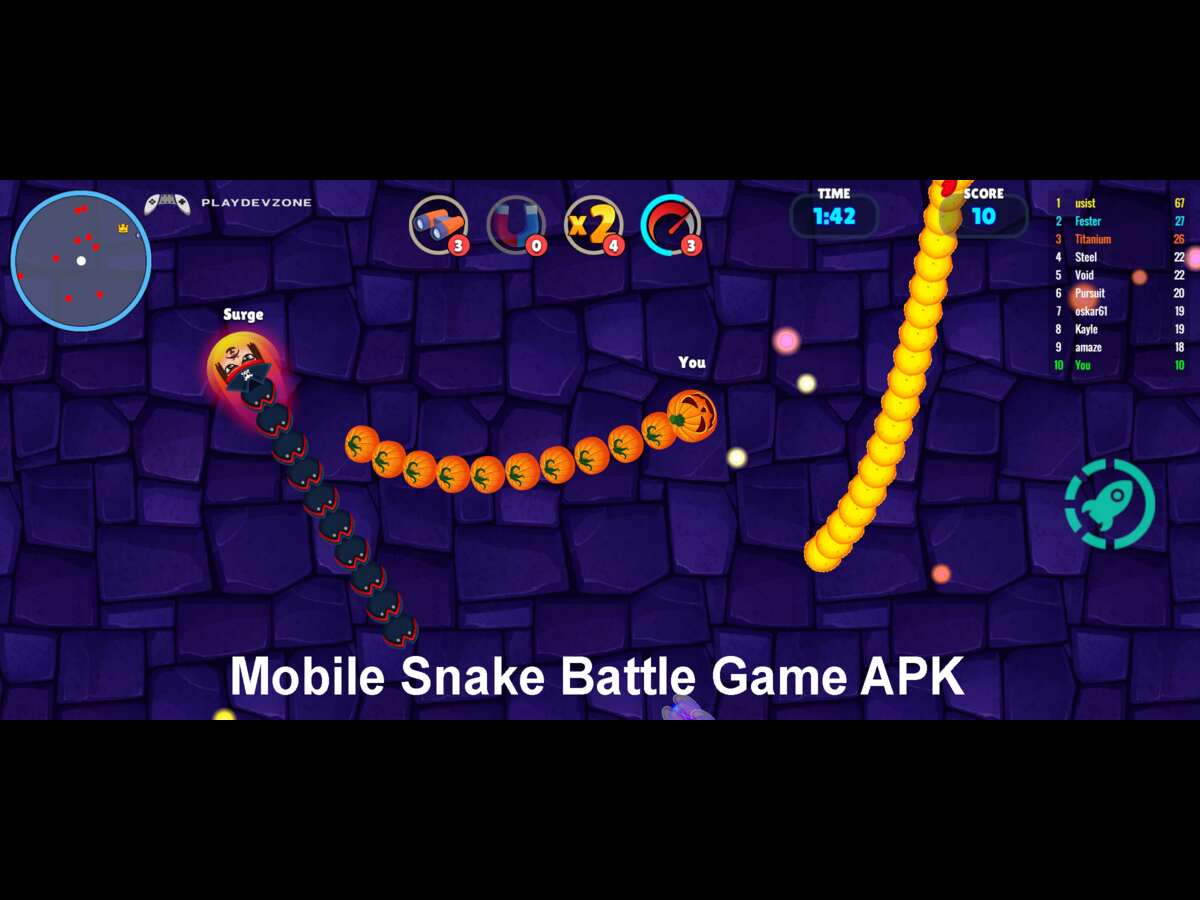 snake battle