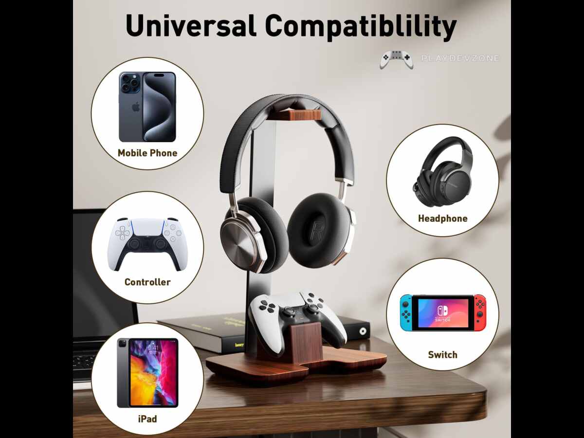 Comparison Wood vs Plastic Controller Stands Best Wood Controller Stand for Gaming Desk