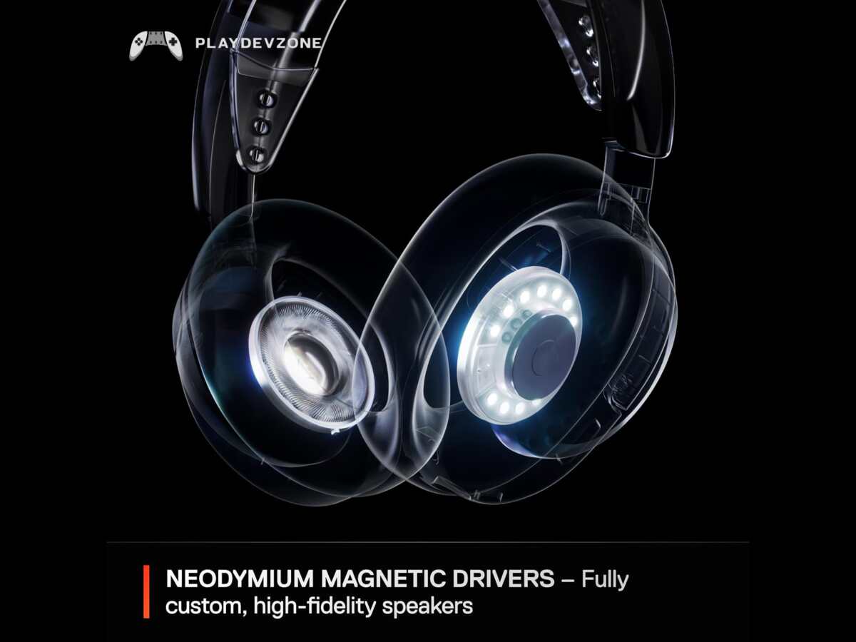 Neodymium Magnetic Drivers for Immersive Audio SteelSeries Arctis Nova 3P