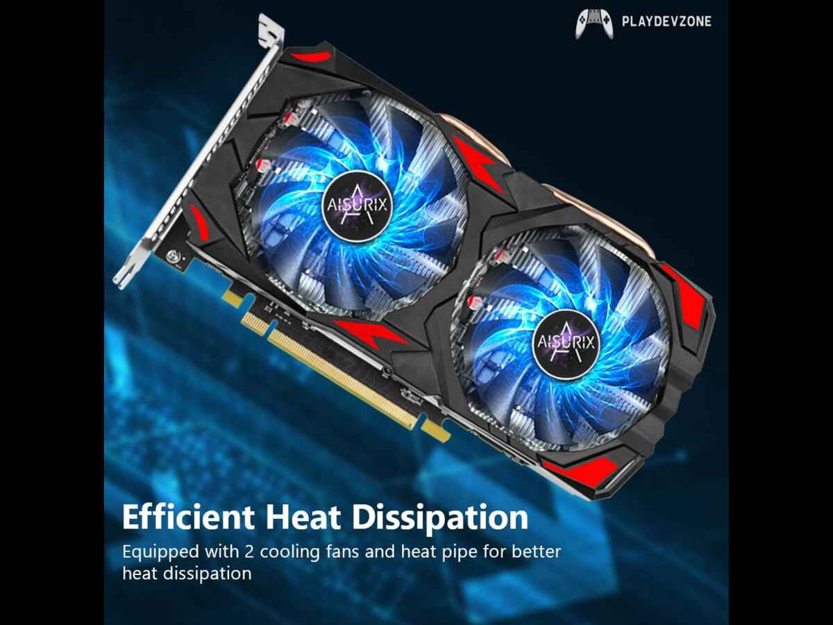 Best Budget Graphics Cards for 1080p Gaming Kelinx AISURIX RX 580 8GB graphics card for 1080p gaming
