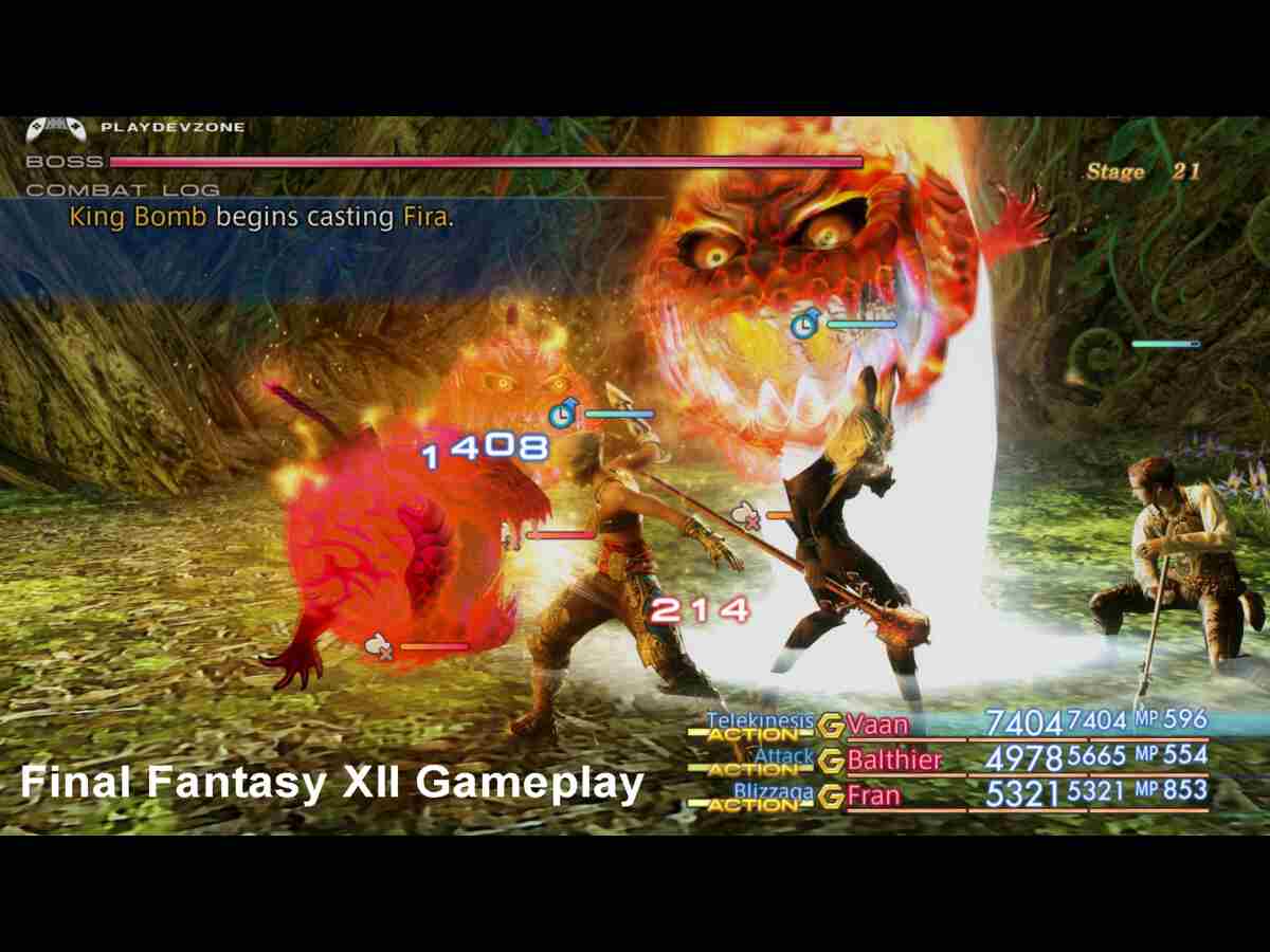 Final Fantasy XII Gameplay Final Fantasy XII Gameplay