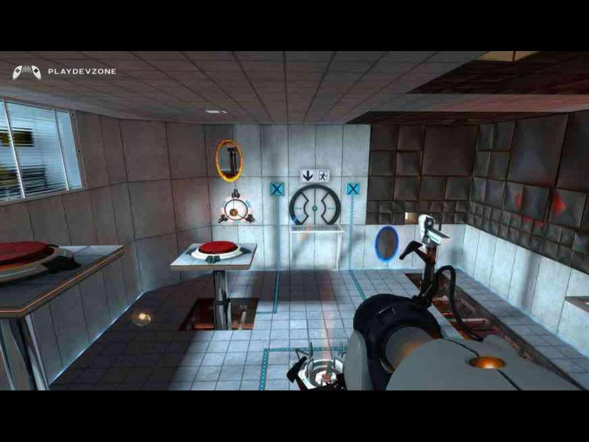 Portal Companion Collection Portal Companion Collection Nintendo Switch gameplay solving portal-based puzzles