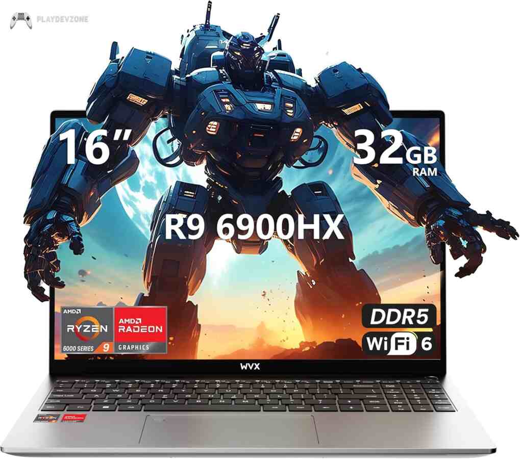 Gaming Laptop AMD Ryzen AMD Ryzen gaming laptop with powerful processing performance