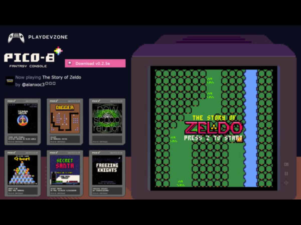 PICO-8 (Fantasy Console) Game Engine PICO 8 Fantasy Console